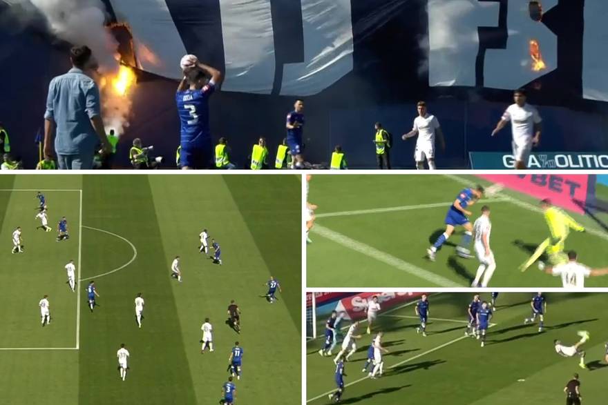 Sa&zcaron;etak Dinamo - Hajduk