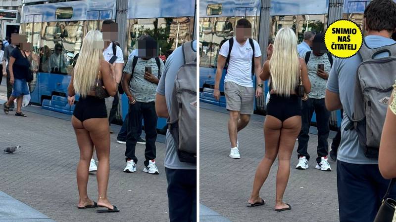 U EU gradovima zgroženi zbog polugolih turistkinja. A evo što smo snimili na Trgu u Zagrebu!