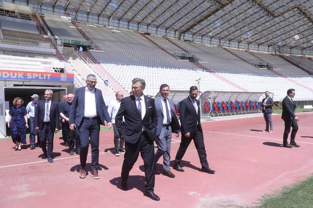Split: Andrej Plenković obišao je Poljud
