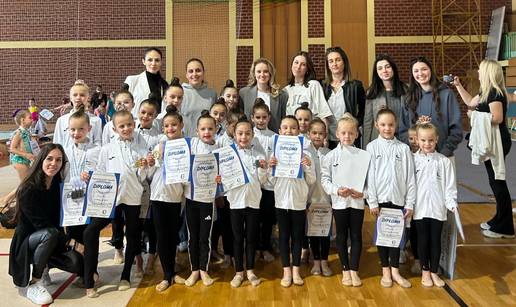 Ritmi&ccaron;arke KRG Leda osvojile 30 medalja na prvenstvu Zagreba