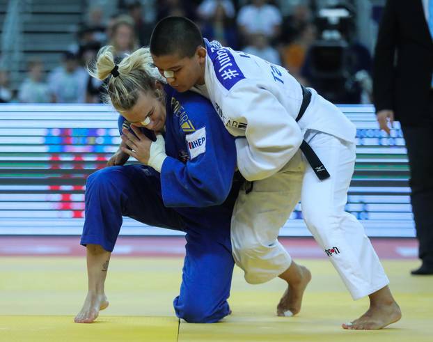 IJF World Judo Tour Zagreb Grand Prix, hrvatska judašica Lara Cvjetko u kategoriji do 70kg osvojila brončanu medalju