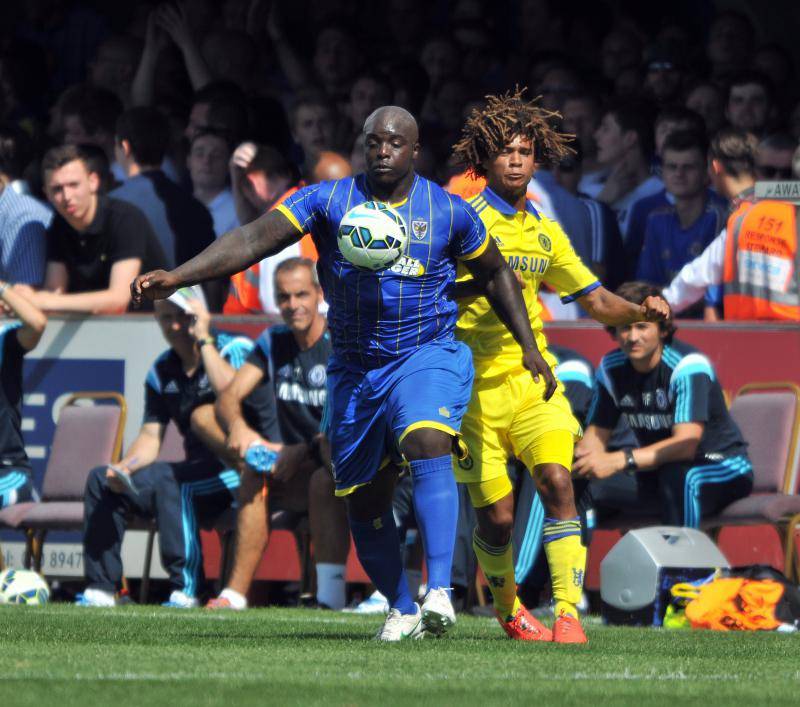 Soccer - Friendly Match - AFC Wimbledon v Chelsea XI - The Fans' Stadium Kingsmeadow