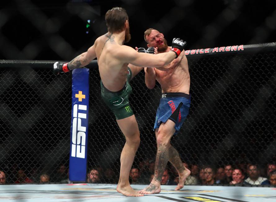 MMA: UFC 246-McGregor vs Cerrone