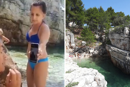 Pogledajte kako "vlasnik" plaže na Drveniku tjera kupačice: 'Makni mi se, je*at ću ti majku'