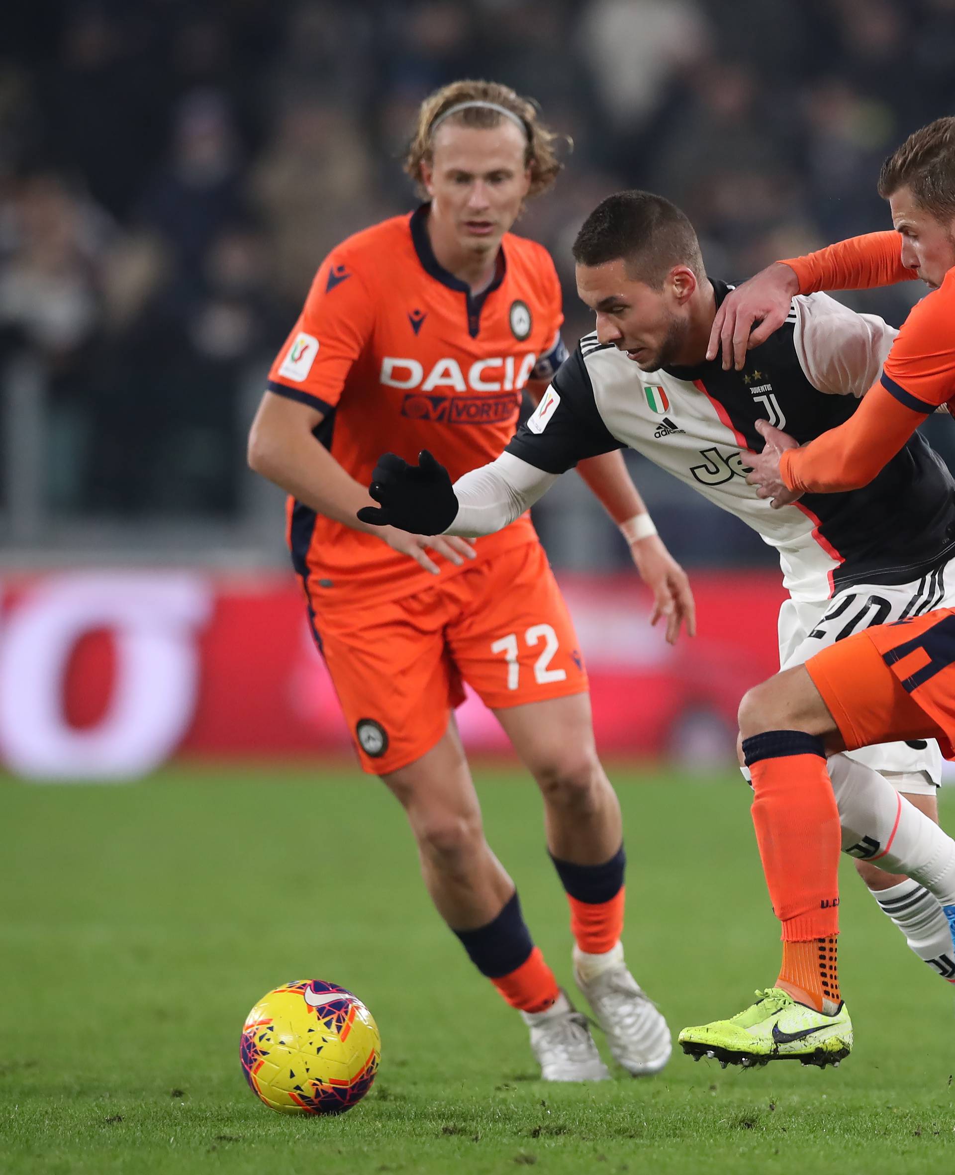 Juventus v Udinese - Coppa Italia -  Round of Sixteen - Allianz Stadium