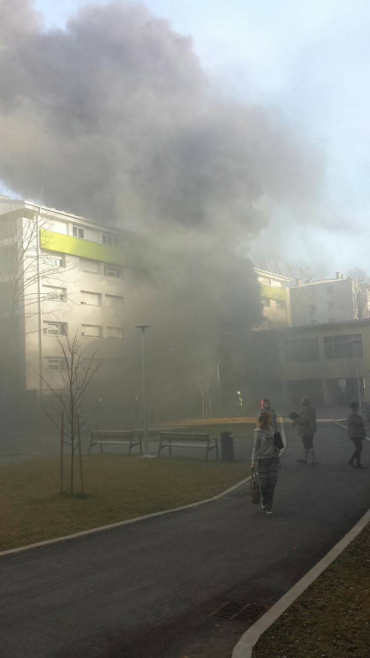 Požar u studentskom domu, u metežu je stradala prolaznica