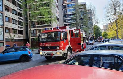 Tri vatrogasna vozila izašla na teren: Gorjelo je smeće u stanu