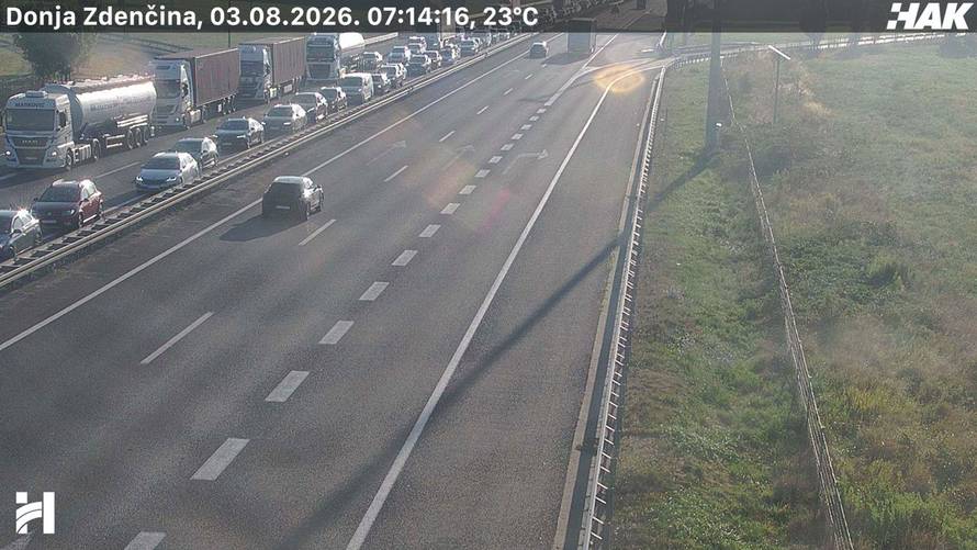 KAOS NA A1 Kolona duga 25 km zbog sudara prije Karlovca!