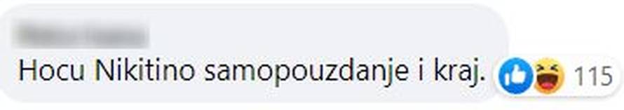Nikita opet šokirala gledatelje, zgražaju se, ali je i hvale: 'Hoću njezino samopouzdanje i kraj'
