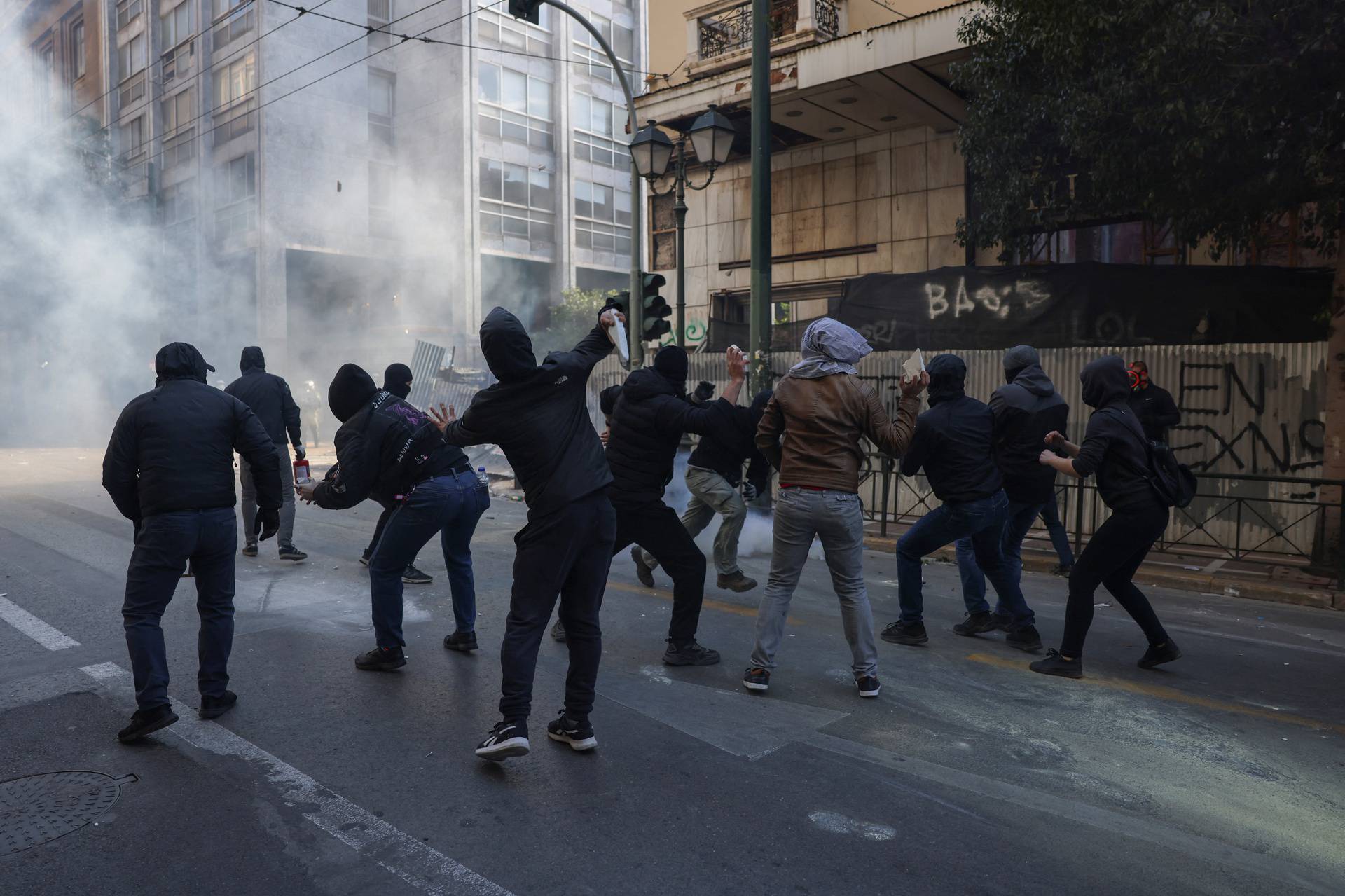 People protest in Greece over deadly train crash in Athens