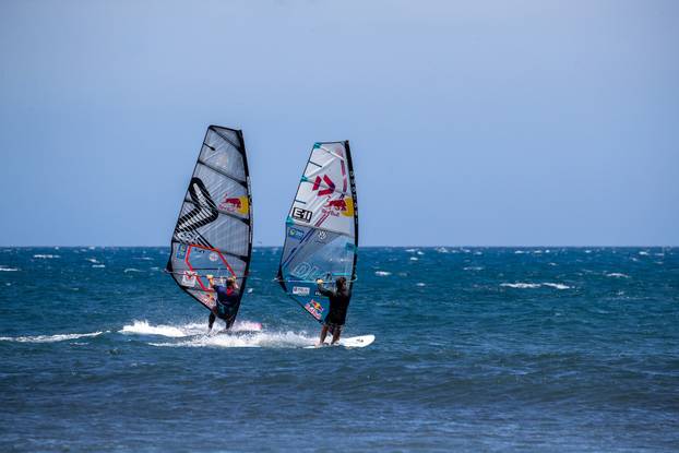 Bjørn Dunkerbeck and Zrinka Ljutić