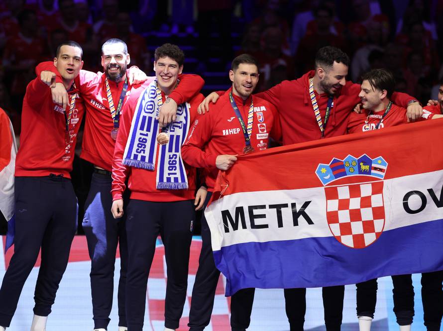 Dodjela medalja hrvatskoj rukometnoj reprezentaciji