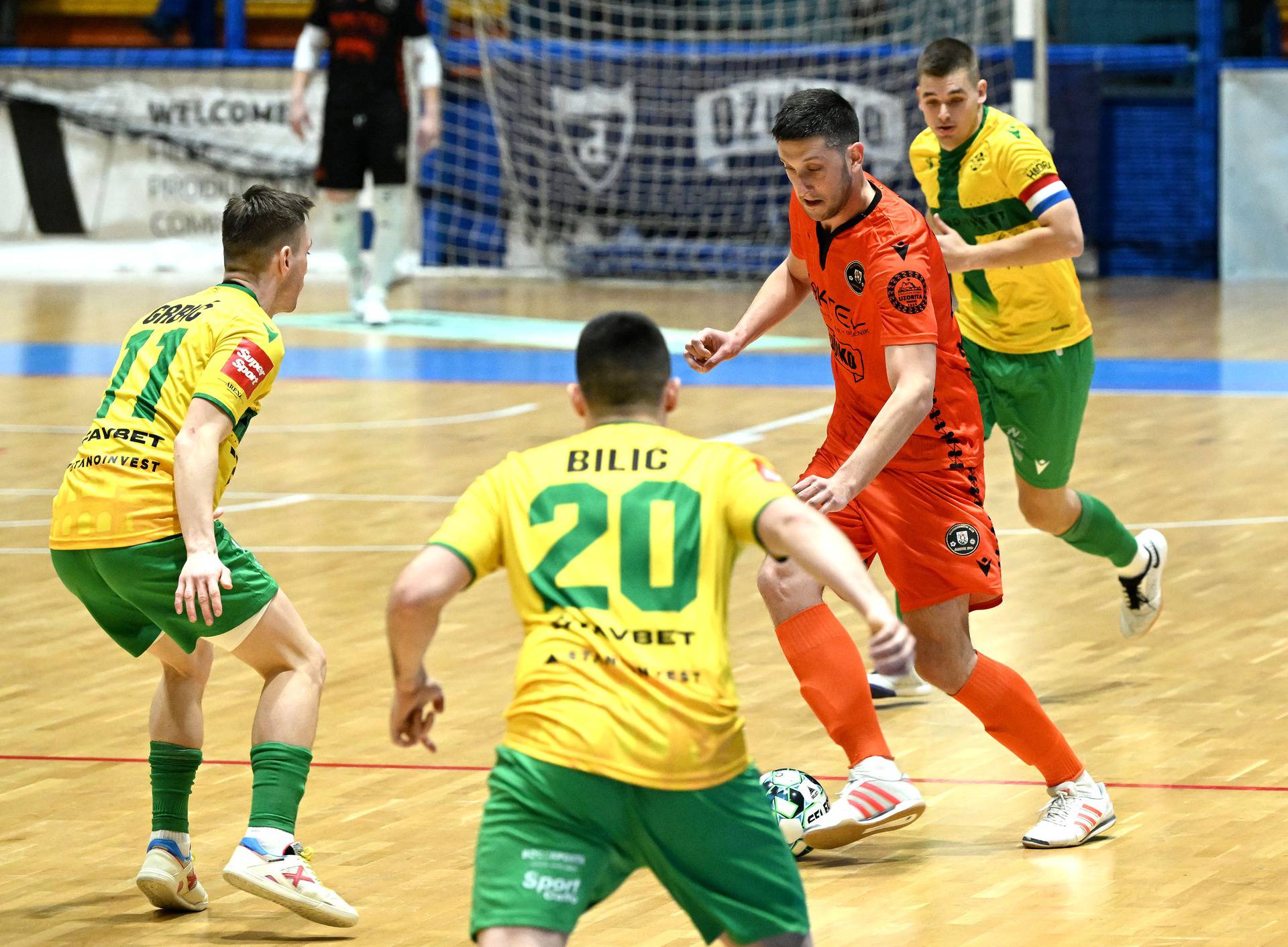 Zagreb: Finale Hrvatskog malonogometnog kupa, Futsal Pula - Šibenik 1983.