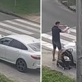 VIDEO Tata na zadatku: Presvukao bebu na haubi auta i raznježio prolaznike u Zagrebu