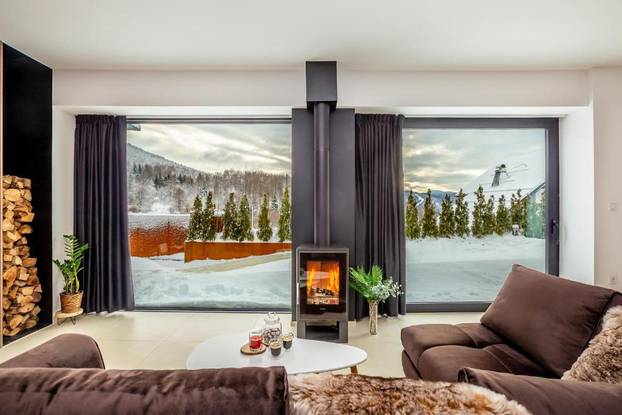 FOTO Luksuz u Gorskom kotaru: Planinska kuća koja mami na bijeg u svim godišnjim dobima