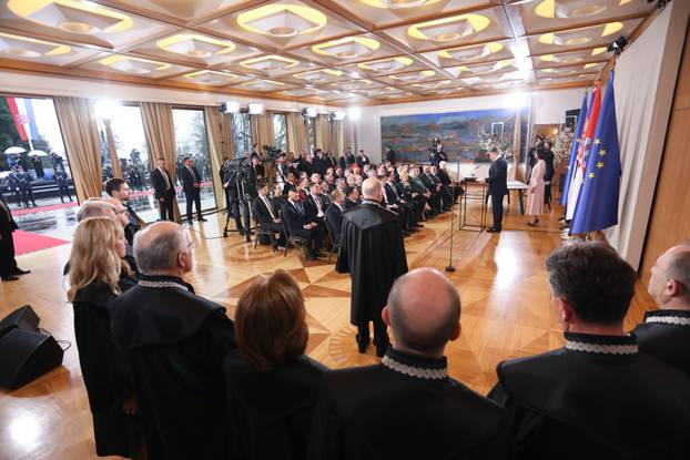 Zoran Milanović prisegnuo za novog hrvatskog predsjednika 