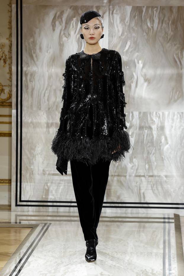 GIORGIO ARMANI PRIVÃ Haute Couture Fall/Winter 2025-2026 Runway during Paris Haute Couture Fashion Week on July 2025 - Paris; France 08/07/2025