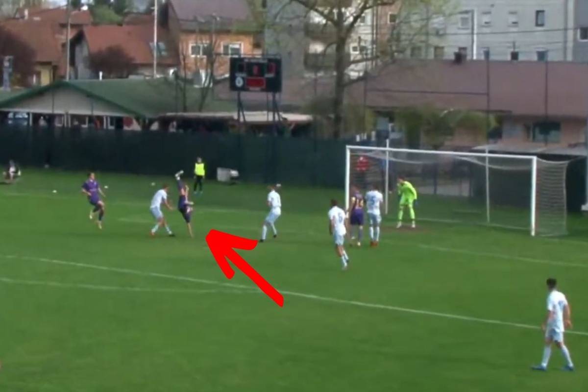 Igrač Fiorentine zabio briljantan gol škaricama Dinamu u 2. HNL