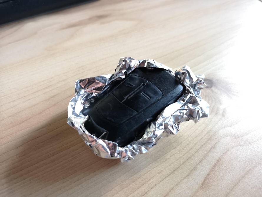 Ključ u aluminijskoj foliji bi mogao zaštititi auto od krađe