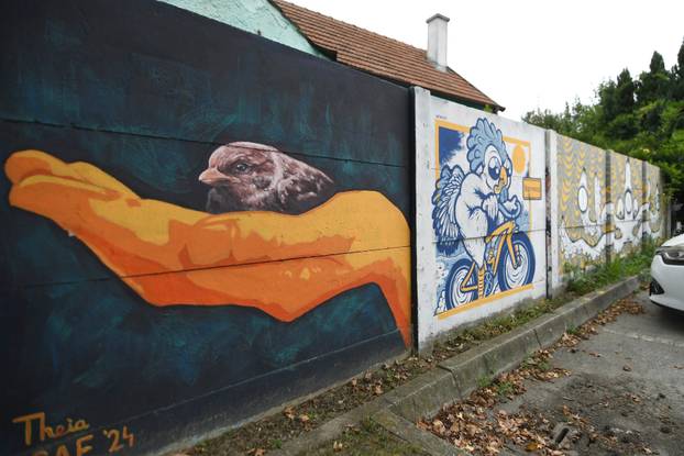 Koprivnica: Gradske površine obogaćene su novim muralima nakon Street Art Festivala