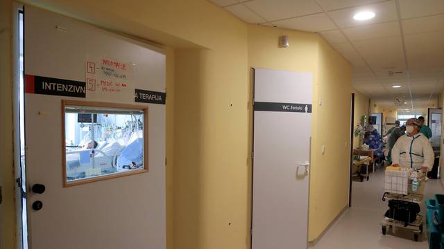 COVID-19 Intensive Care Unit (ICU) at Jesenice Hospital