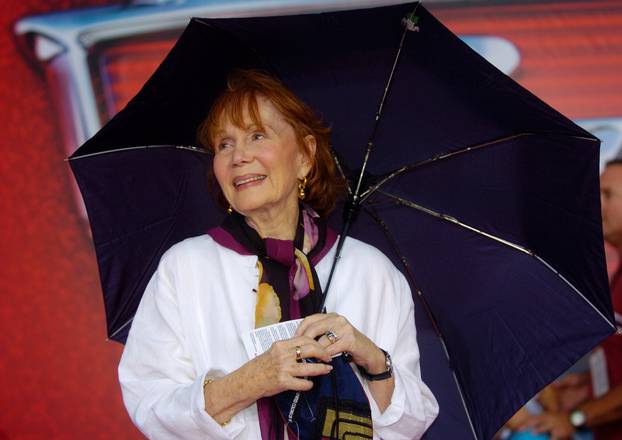 FILE PHOTO: Actress Katherine Helmond arrives at Cars premiere at Lowe