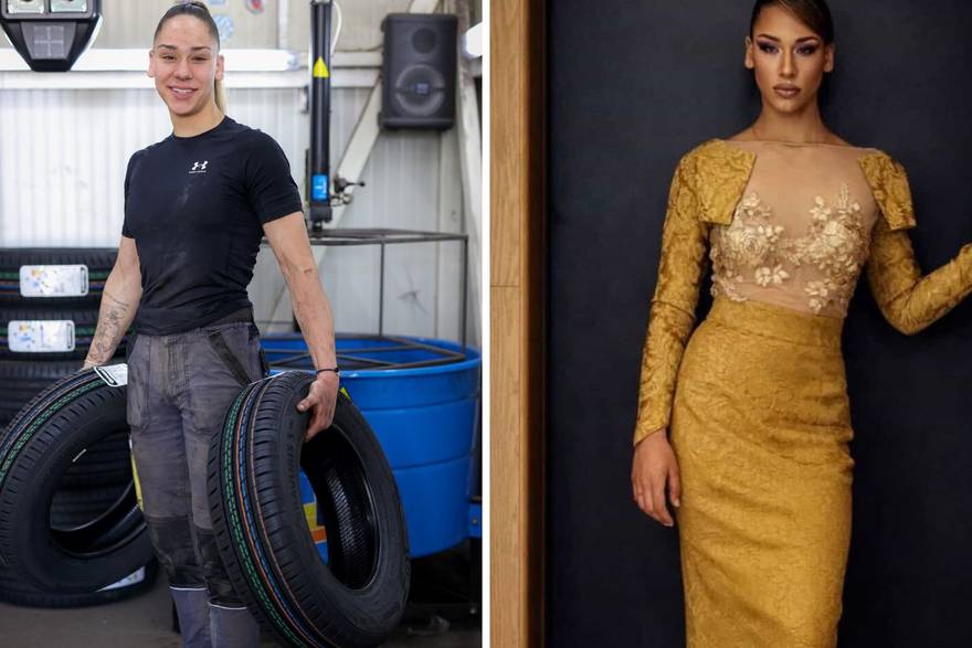 Mia Gale&scaron;i&cacute; je jedina &zcaron;ena vulkanizer u Zadru