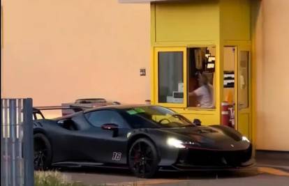 VIDEO Ferrarijev F1 vozač nakon utrke otišao u restoran brze hrane s jurilicom od 800.000  €
