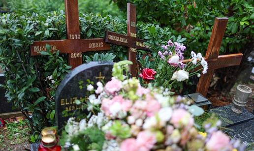 FOTO Gabi Novak sada počiva uz Arsena, Matiju i svoju majku na zagrebačkome Mirogoju...