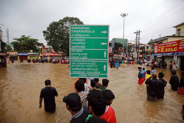 Kerala Floods Disaster, Pathanamthitta, India - 17 Aug 2018