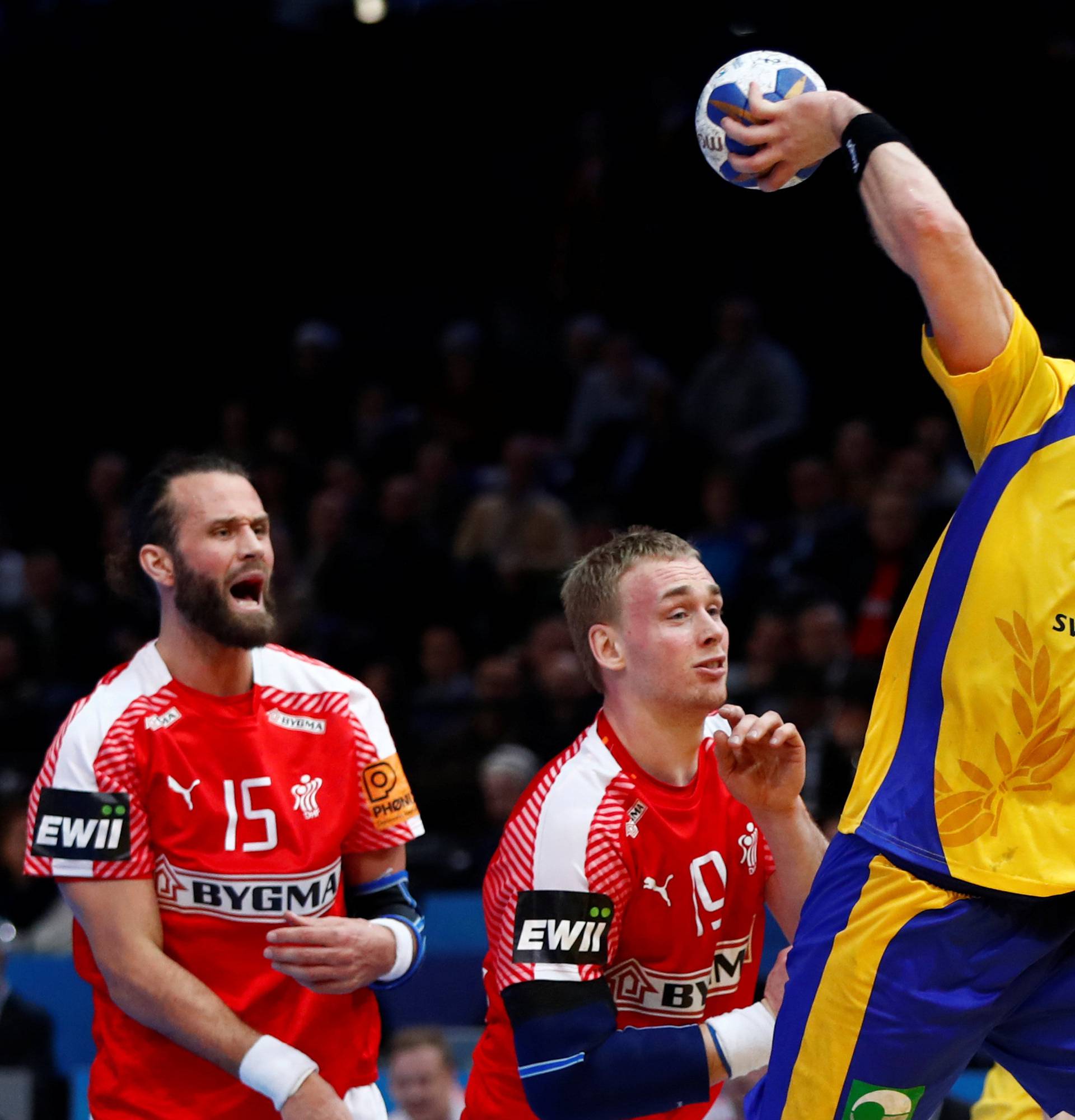 Men's Handball - Denmark v Sweden - 2017 Men's World Championship Main Round - Group D - AccorHotels Arena in Bercy, Paris