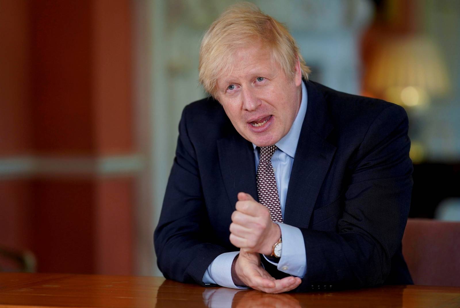 Britain's Prime Minister Boris Johnson's address to the nation from No 10 Downing Street