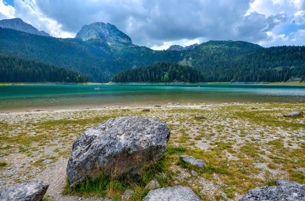 Black Lake (Crno Jezero) in Durmitor Nacional Park. Zabljak loca