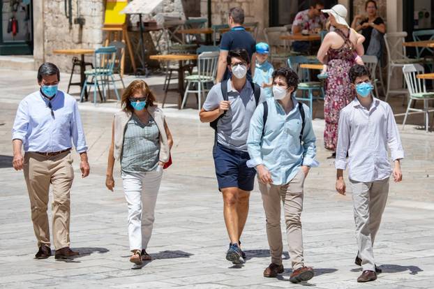 Turisti u Dubrovniku