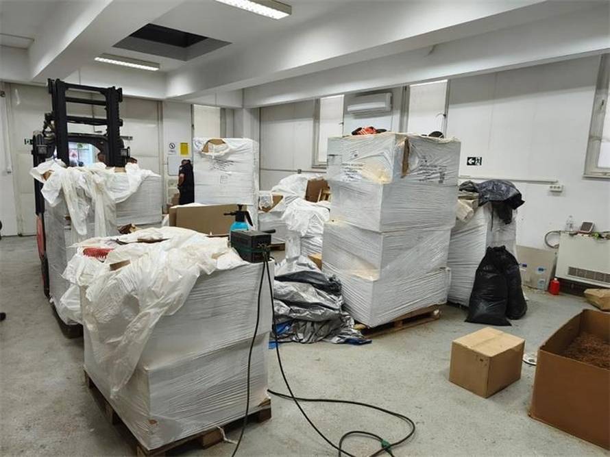 FOTO 'Pala' je velika duhanska mreža! Zaplijenili 2,2 milijuna cigareta i skoro 9 tona duhana