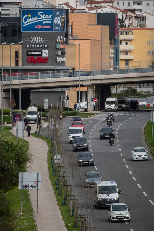 Split: Bad Blue Boysi u koloni stižu pred Poljud 