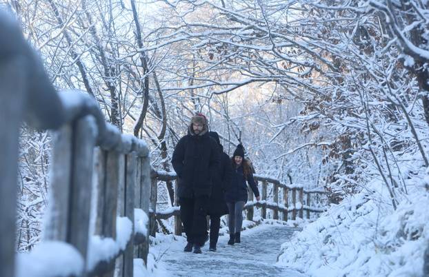 Plitvice pod snijegom i ledom