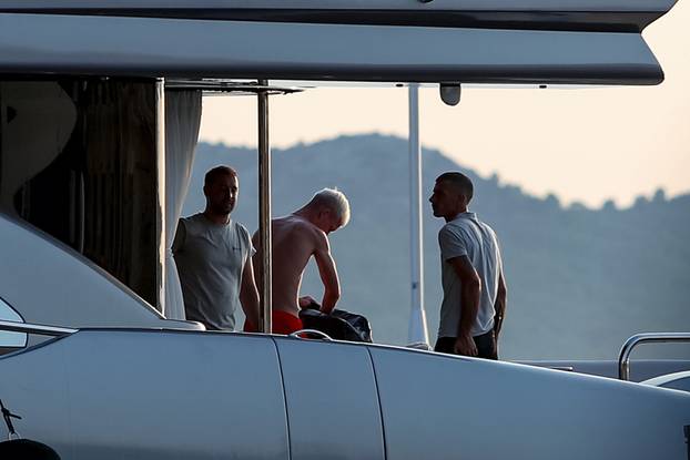 EKSKLUZIVNO Zadar: Dani Olmo s djevojkom i prijateljima odmara na luksuznoj jahti