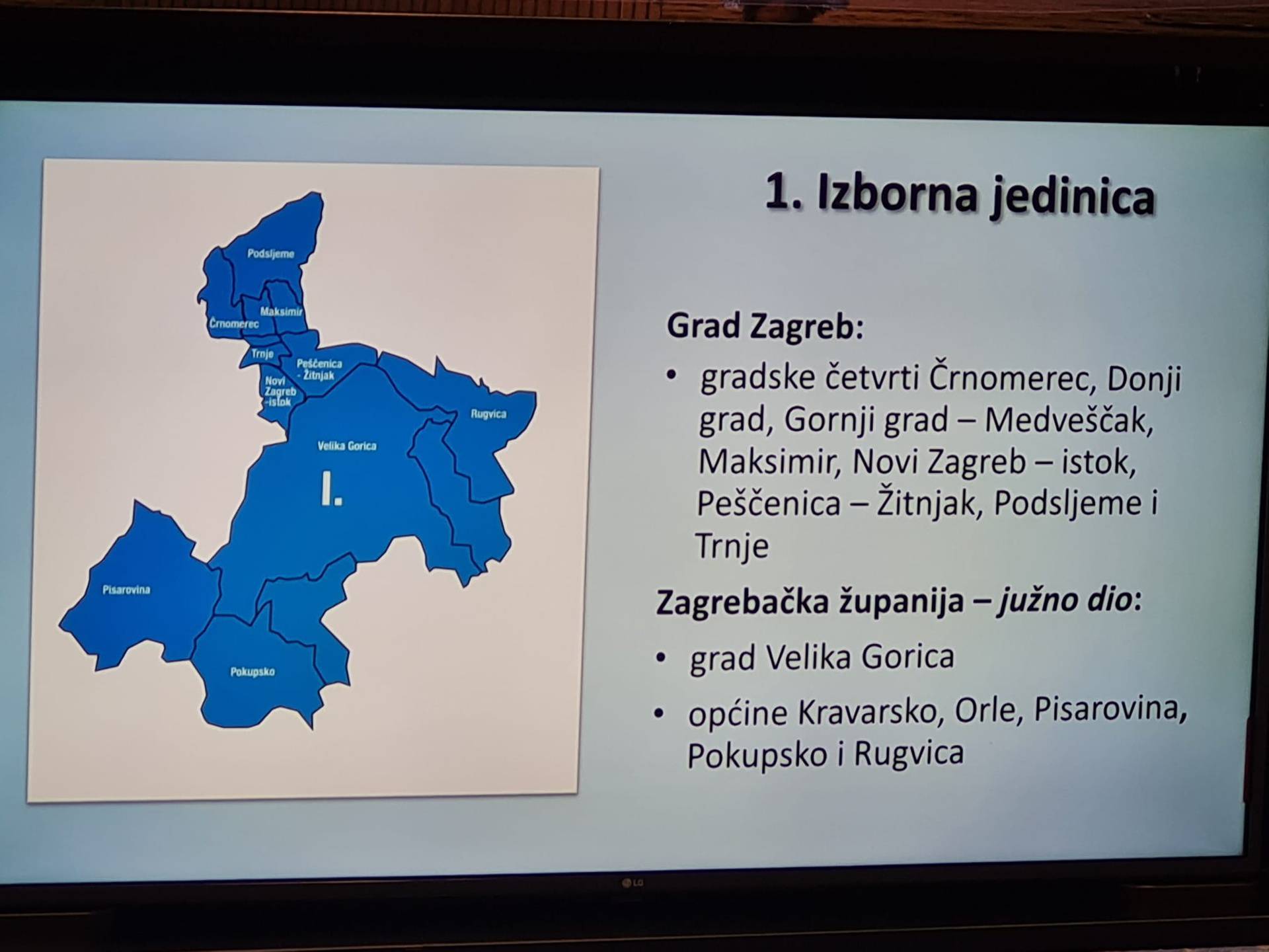 Ovo su nove izborne jedinice. Plenković: Promjene za 22% građana, najviše u Zagrebu