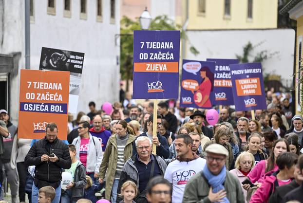 Varaždin: Hod za život, obitelj i Hrvatsku