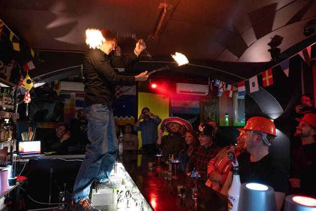 Zagreb: Butchers Barrel bar