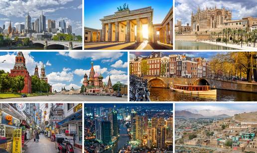 KVIZ Mo&zcaron;ete li prepoznati ove poznate gradove? Novi izazov je spreman, testirajte svoje znanje