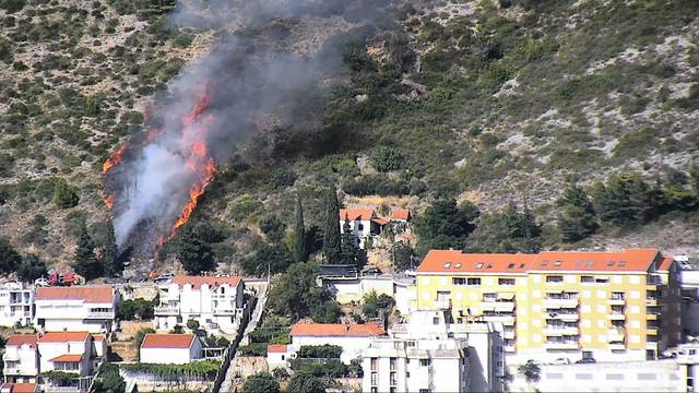 Vatrogasci lokalizirali požar kod Dubrovnika: Pomogla im kiša