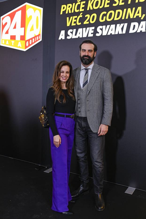 Zagreb: Dolazak uzvanika na proslavu 20. rođendana 24sata