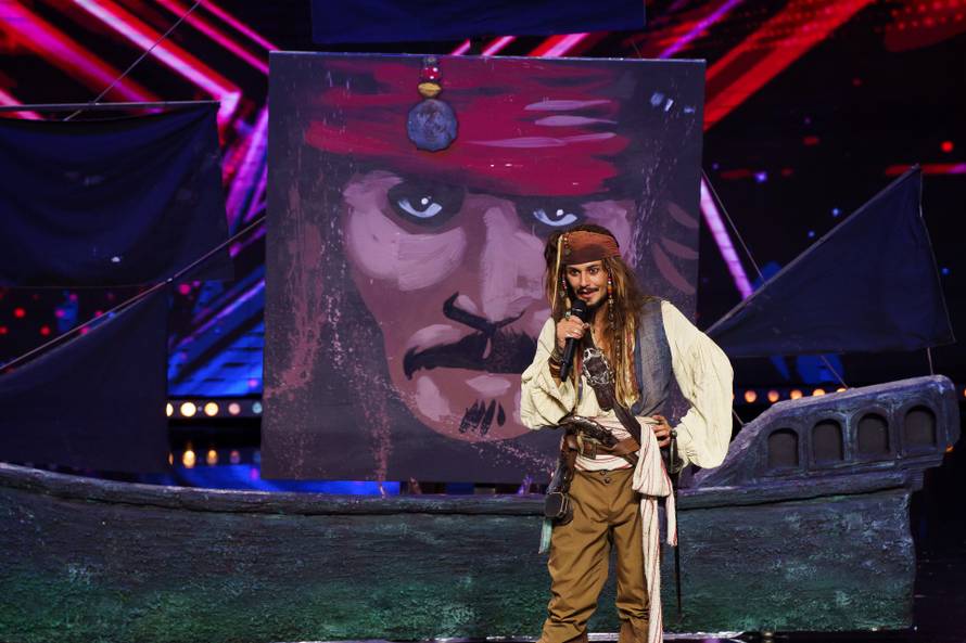 Samozatajni umjetnik Pali Baša postao je Jack Sparrow: 'Na tren ti je gluma bila briljantna!'