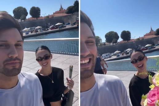 Savr&scaron;eni Petar i Anastasia opet su zaljubljeni! U romanti&ccaron;noj &scaron;etnji iznenadio ju buketom