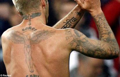 Najbolji nogometaši prepuni tetovaža: Becks, imaš tipfeler