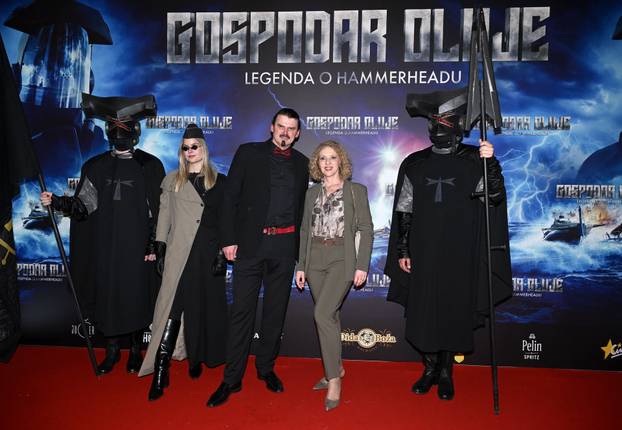 Zagreb: Premijera filma, Gospodar oluje, legenda o Hammerheadu