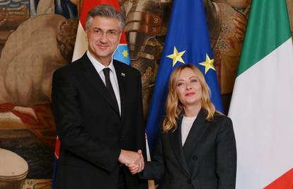 Pogledajte kako Plenković priča talijanski: Premijerka Giorgia Meloni najavila jaču suradnju