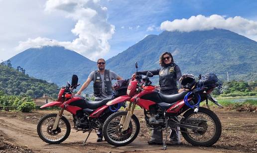 Dalmatinski par Andrea i Boris o avanturi &zcaron;ivota: S motorom smo do&scaron;li do 'kraja svijeta'!